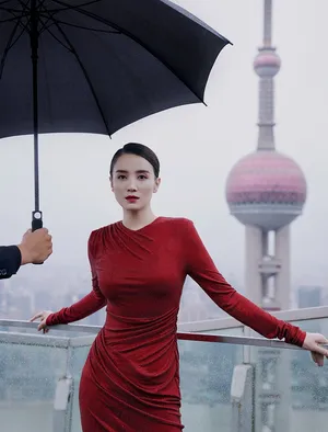 宋佳性感长裙身姿曼妙写真图片_4