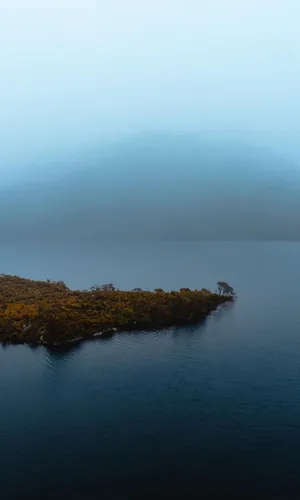 湖水的迷人风景