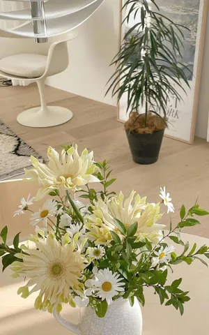 小清新迷人的菊花