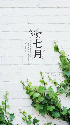 你好7月小清新景色