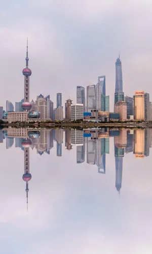 五一邂逅东方明珠_1