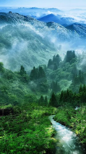 秀丽山水唯美意境写真