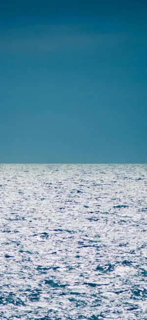 海平线上的唯美风景
