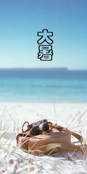 大暑之海滩风光
