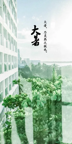 大暑:窗外的风景