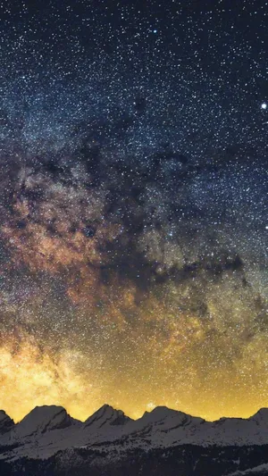 夜空中的星星