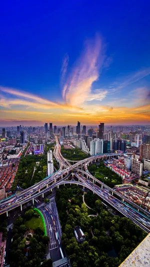 航拍中国——上海