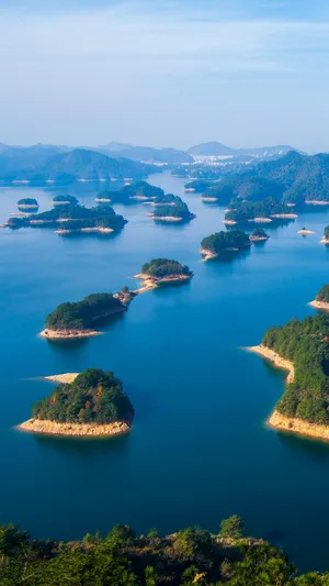小岛最多的内陆湖——千岛湖