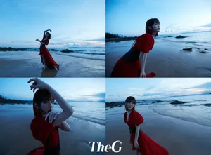 毛晓彤时尚妩媚海边写真图片_11