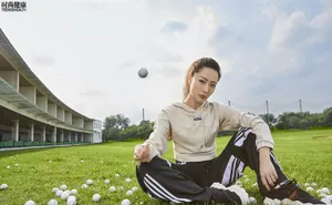 白冰时尚运动风写真图片