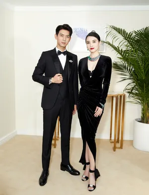 李现西装礼服帅气优雅活动照图片_2