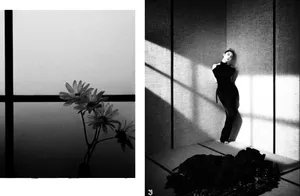 殷桃黑白胶片质感写真图片_2