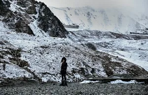 许魏洲雪山专辑写真图片_2