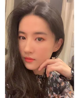 刘亦菲最新IG自拍照图片