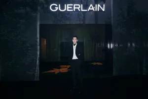 杨洋黑色西装酷帅品牌活动图片_5