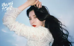 宋妍霏洋气性感街拍写真图片_4