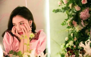 宋妍霏生日派对粉裙梦幻甜美美照图片_14