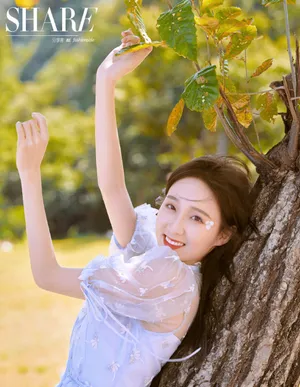李子璇秋日甜美少女写真图片_1