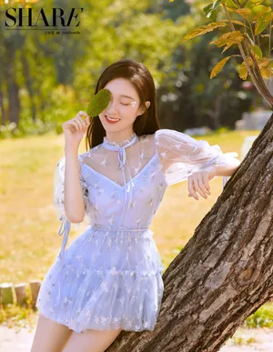 李子璇秋日甜美少女写真图片_9