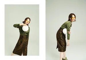 演员姜珮瑶妩媚性感杂志写真图片_3