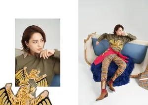 演员姜珮瑶妩媚性感杂志写真图片_4