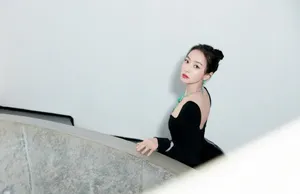 宋茜芭蕾裙红唇高贵冷艳写真图片_2