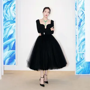 宋茜芭蕾裙红唇高贵冷艳写真图片_6
