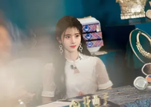 鞠婧祎刘海造型代言活动图片_5