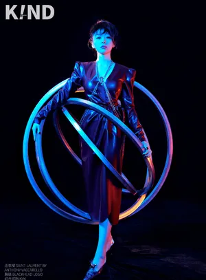 张靓颖复古Disco风大片图片_2