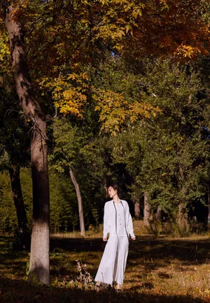 王鸥秋色意境唯美时尚写真图片_5