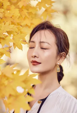 王鸥秋色意境唯美时尚写真图片_6
