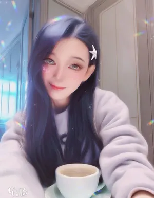 陈瑶私服美颜自拍照图片