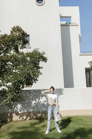 袁姗姗简约舒适小清新写真图片_2