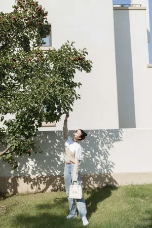 袁姗姗简约舒适小清新写真图片_3