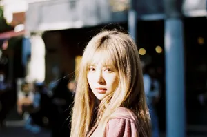 张语格金发清新阳光写真图片_4