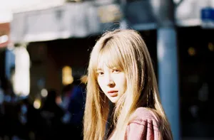 张语格金发清新阳光写真图片_5