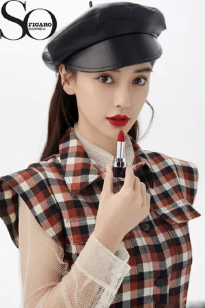 angelababy湿发造型性感写真图片_1