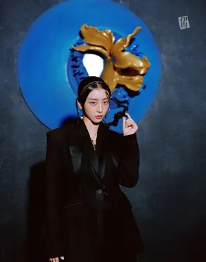 赵小棠复古头巾造型写真图片_8