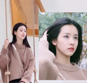 陈都灵秋季甜美写真图片