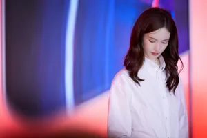 金晨元气养眼彩排图片