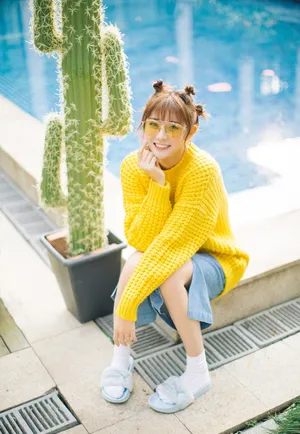牟星清甜性感写真图片