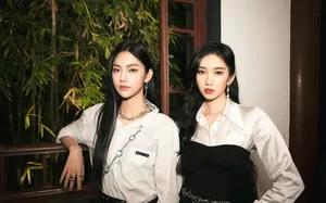 曾可妮刘令姿黑白搭配写真图片_5