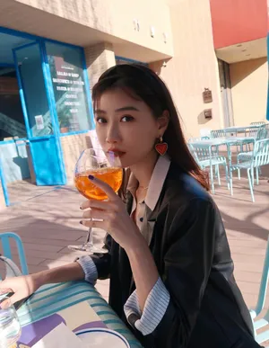 李斯羽酷飒皮衣写真图片_7