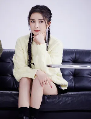 杨幂双马尾俏丽性感写真图片_10