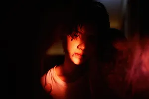 黄明昊伤痕妆大片写真图片_6