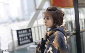 种丹妮清爽短发写真图片_2