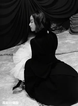 倪妮短发硬照大片写真图片_2