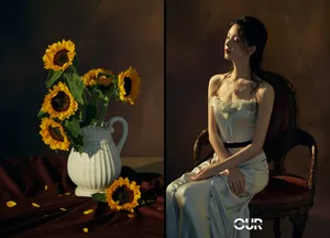 陈瑶油画质感大片写真图片_1