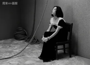 倪妮蕾丝裙白皙美肩性感写真图片_10