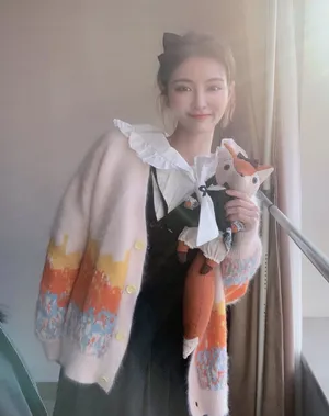 许佳琪甜美粉嫩自拍图片